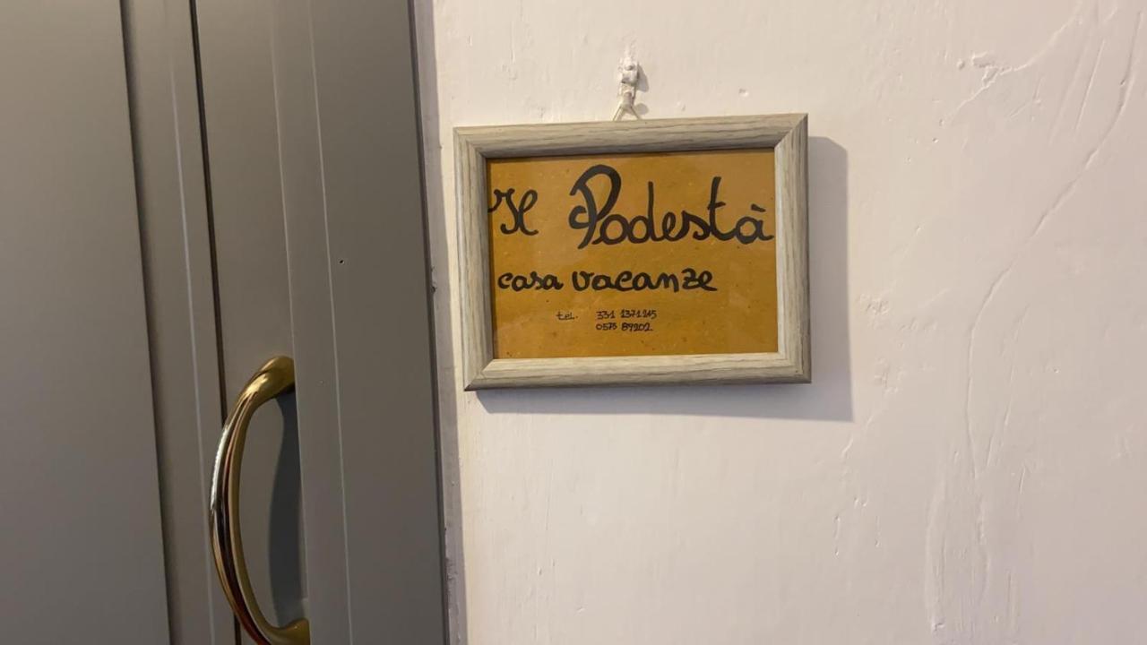 Il Podesta Apartman Laterina Kültér fotó